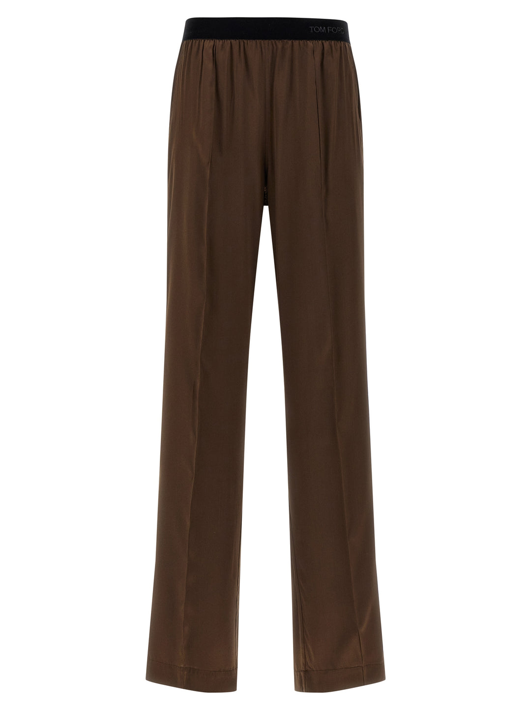 Tom Ford Silk Pants - Brown | 942f1675f673e64b8bfb59bbe61dd2f7accfe063