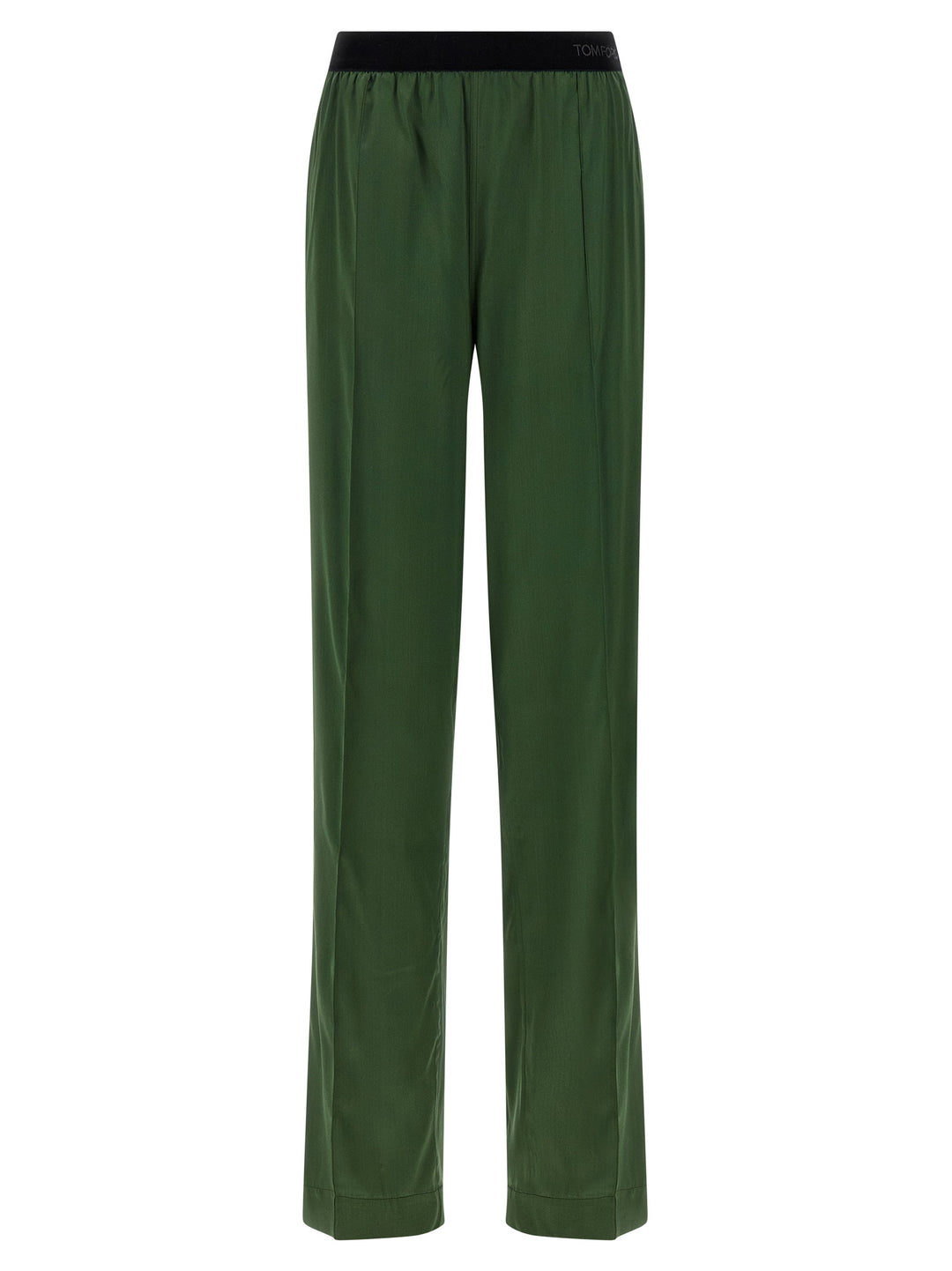 Tom Ford Silk Pants - Green | 35c654a3fe142831c84c02e85996d8c656abb912