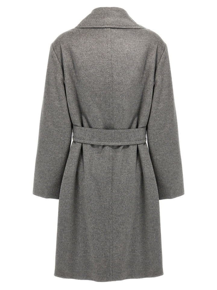 Max Mara Studio Pazzo Coats and Trench Coats - Gray | 294335c64b0b9e35b821fbe482748c4b769af8d9