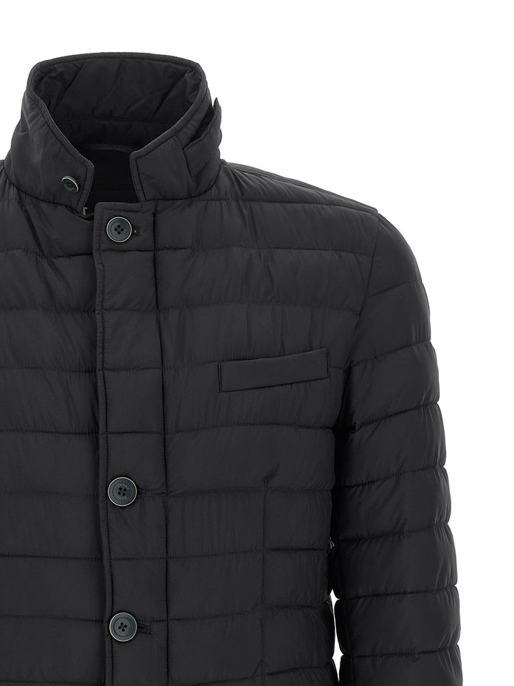Herno Giacco Legend Puffer Jackets - Blue | 4b7b5bb207f0f27a0300f0ac524f4b3a317b0723
