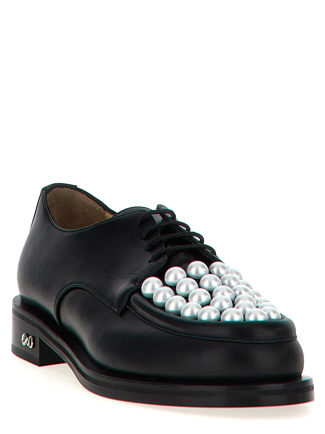 Sirene Lace Up Shoes White/Black