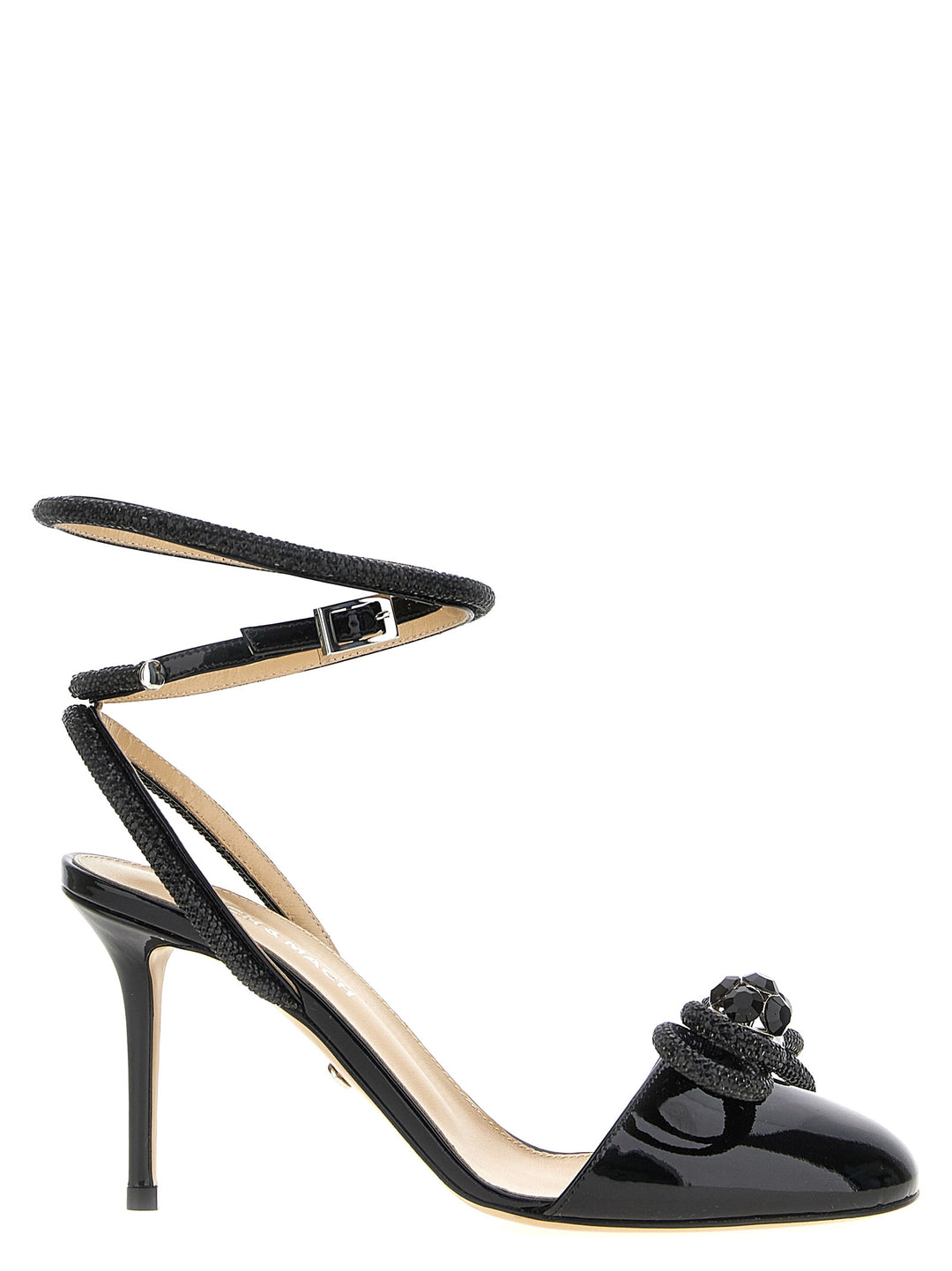 Double Bow Pumps Black