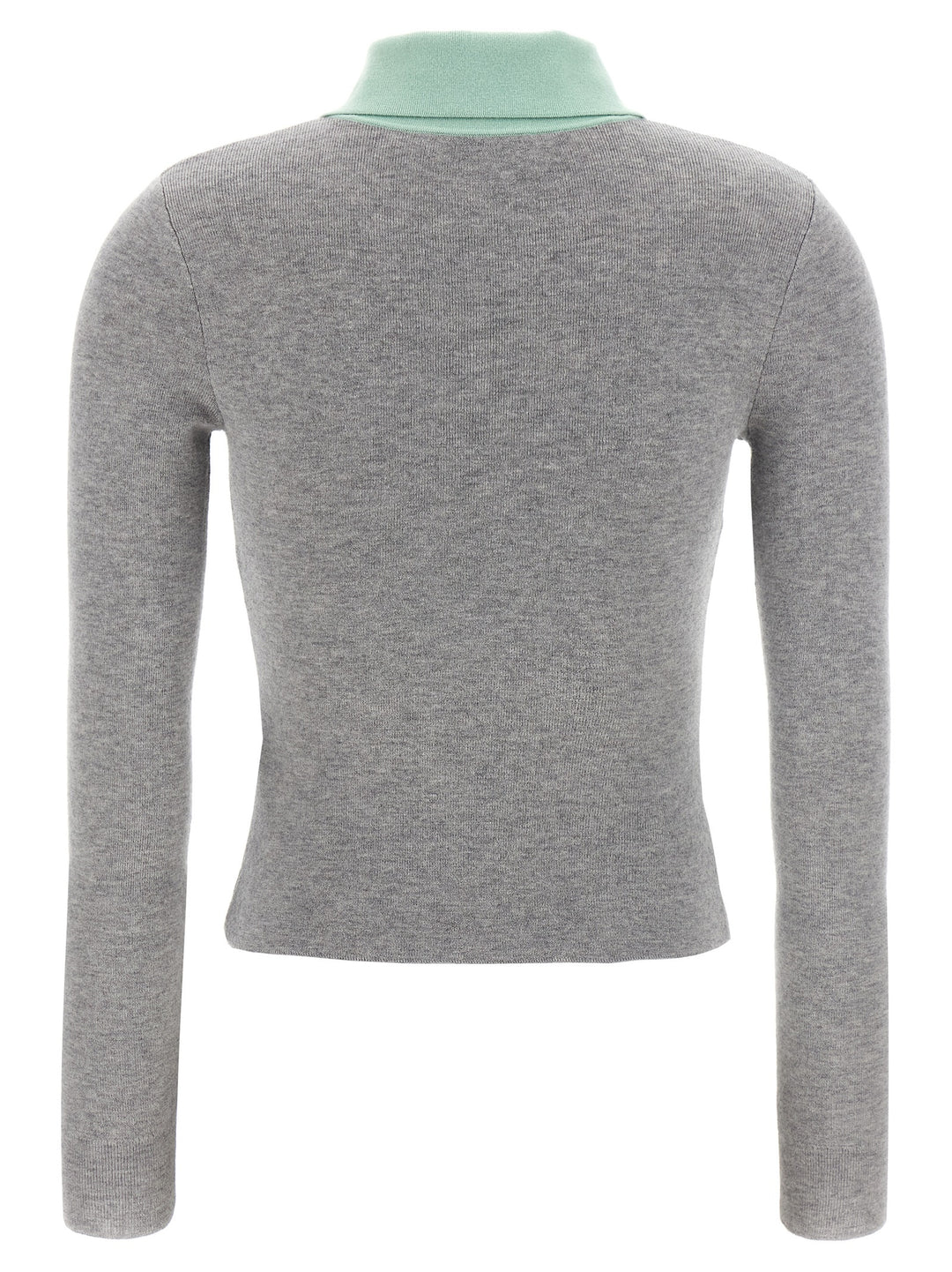 Self Portrait Grey Merino Wool Sweaters and Cardigans - Gray | edd71969d9fecd9ef7a774df4974c80ffc871cee