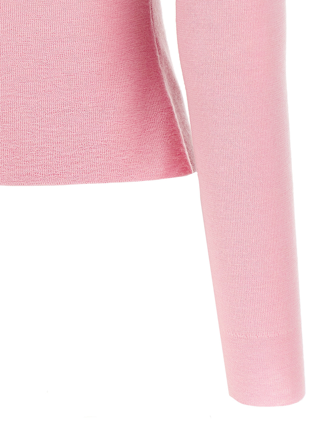 Self Portrait Pink Merino Wool Sweaters and Cardigans - Pink | c202385a88aa8224d37e42532ce487ed91630cc3