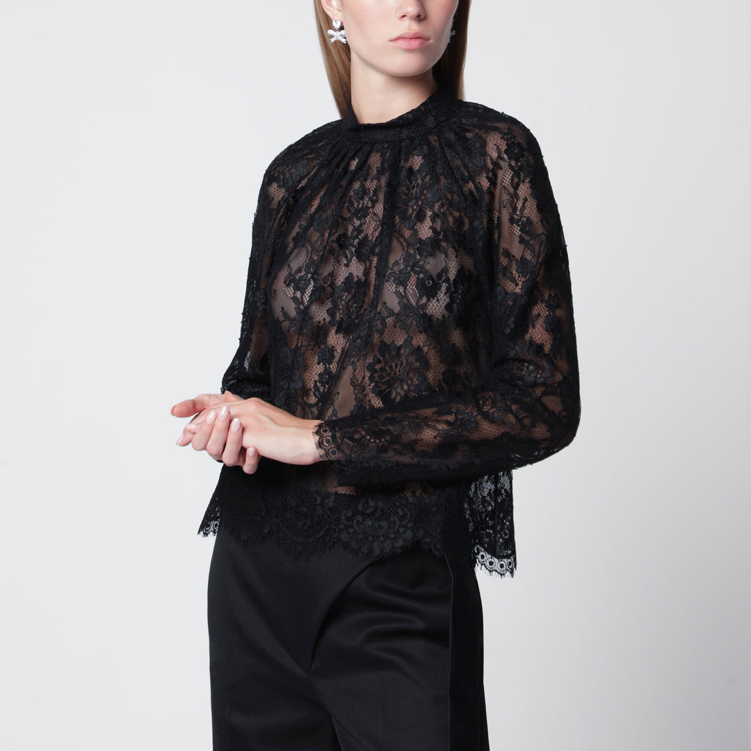 Self Portrait Shirts & Tops - Black | a8e0764c85eff693bf73541ca9e9f64c08486f2d