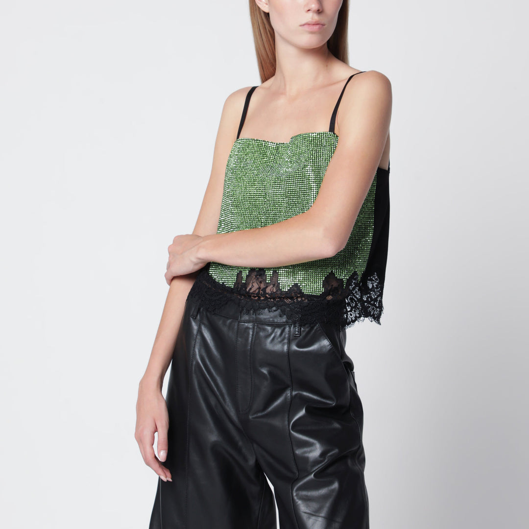 Self Portrait Shirts & Tops - Green | c721f9b0800fa02aa59c45a386a3a6bd6ef22104