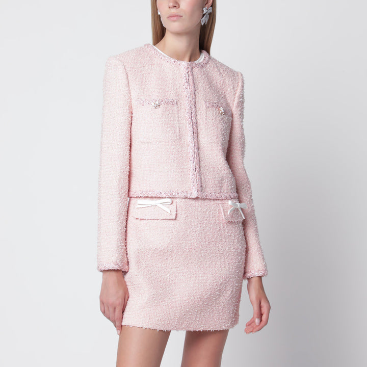 Self Portrait Coats & Jackets - Pink | 941023b42a594816be1cbf5513c644ad14d51196