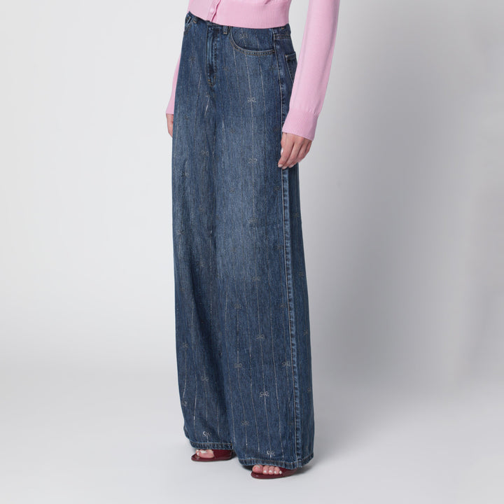 Self Portrait Pants - Blue | 8e933f6bd620abdc51c3c252a7d7829308c7ead9
