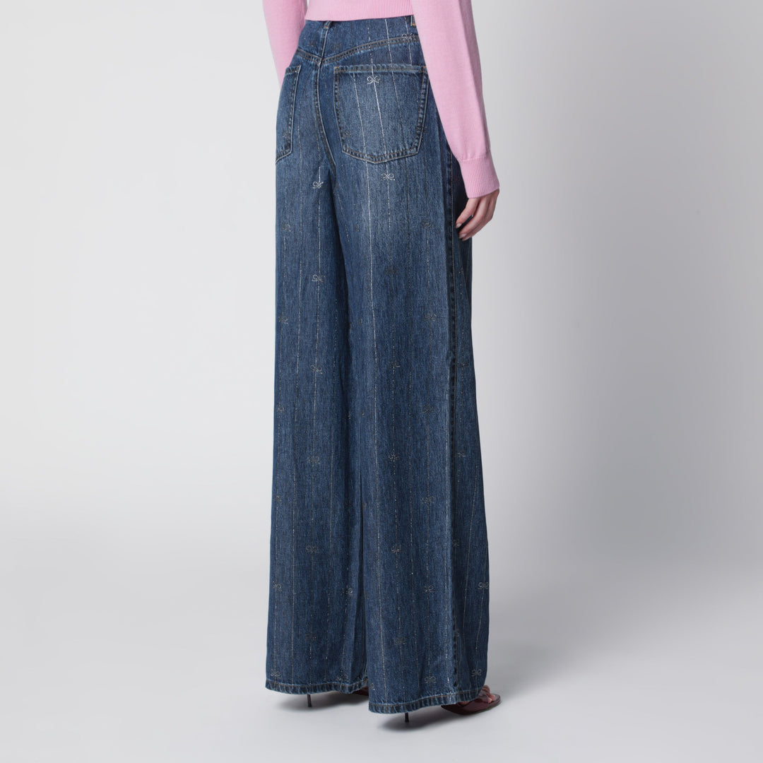 Self Portrait Pants - Blue | cb426a78863685aab9f112d22a8486d781315e92