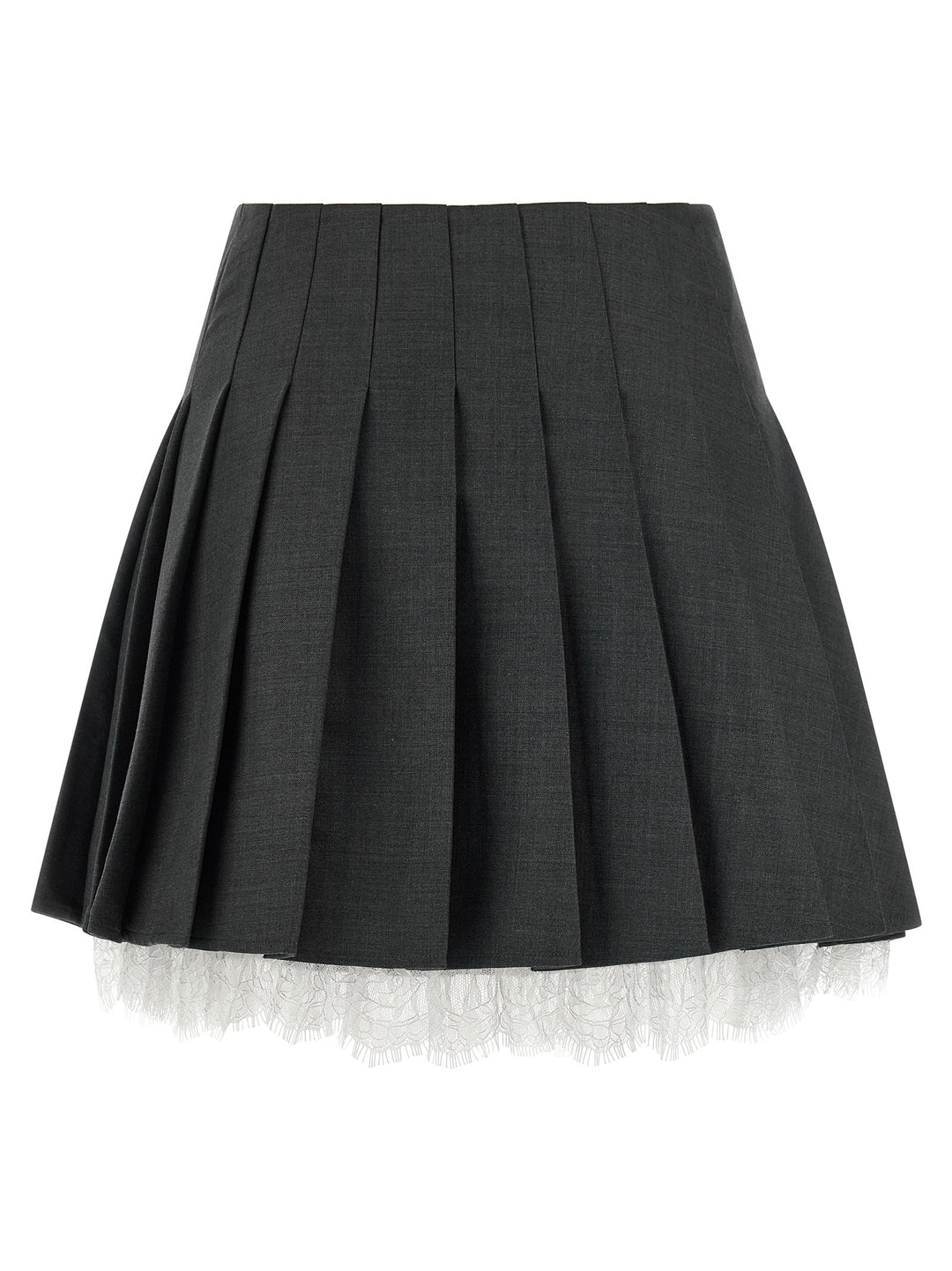 Self Portrait Pleated Skirt Skirts - Gray | 629ca775bdda19144223fbd627041cd59c6f3b48