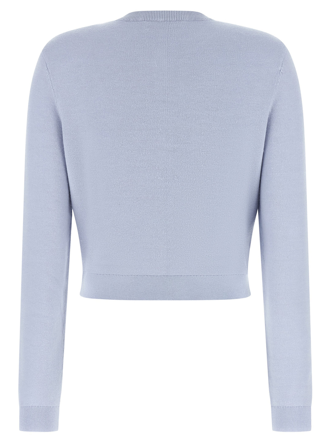 Self Portrait Blue Flower Knit Sweaters and Cardigans - Light Blue | 5020aa303e58d42f6d815bc6eca0fe3d79e2da10