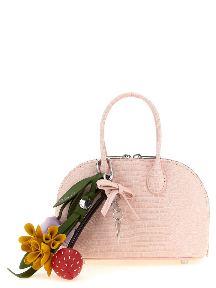 Self Portrait Embossed Leather Handbag Hand Bags - Pink | 78afdc8e20ac552260dc8fcb9c15a792beb8c410