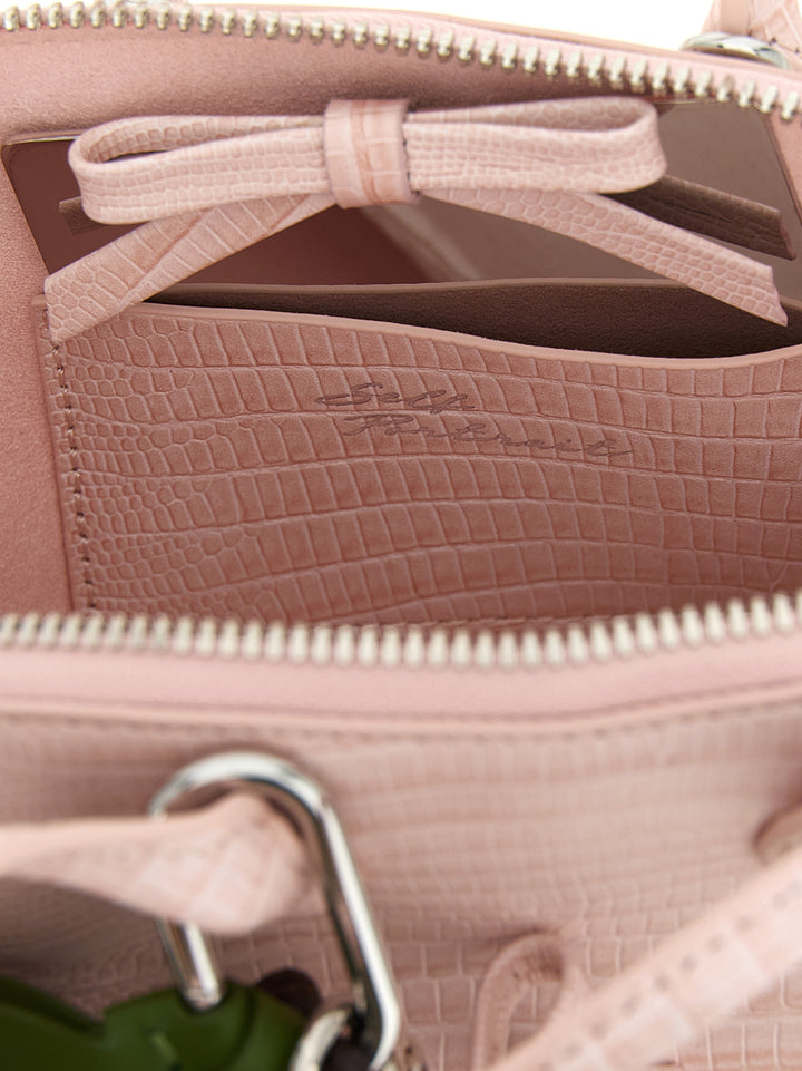 Self Portrait Embossed Leather Handbag Hand Bags - Pink | d99e9994fa0b4d8482a4752e54473be44aa18f4e