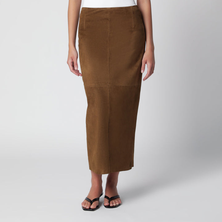 Nour Hammour Skirts - Brown | afc5e6167820b4d38ea650b17912ea6aa341aacc