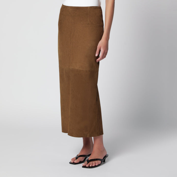 Nour Hammour Skirts - Brown | 1b188ff9cee12a4ec4ead1ed8768daa47a7ddafb