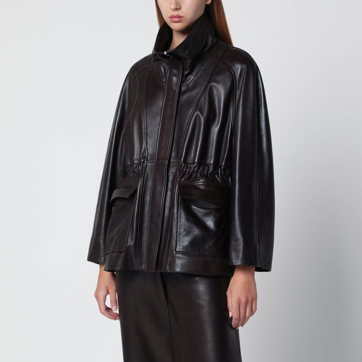 Nour Hammour Coats & Jackets - Brown | 395335673bd6844bcfb4da87ae34bcf7dd162cbf