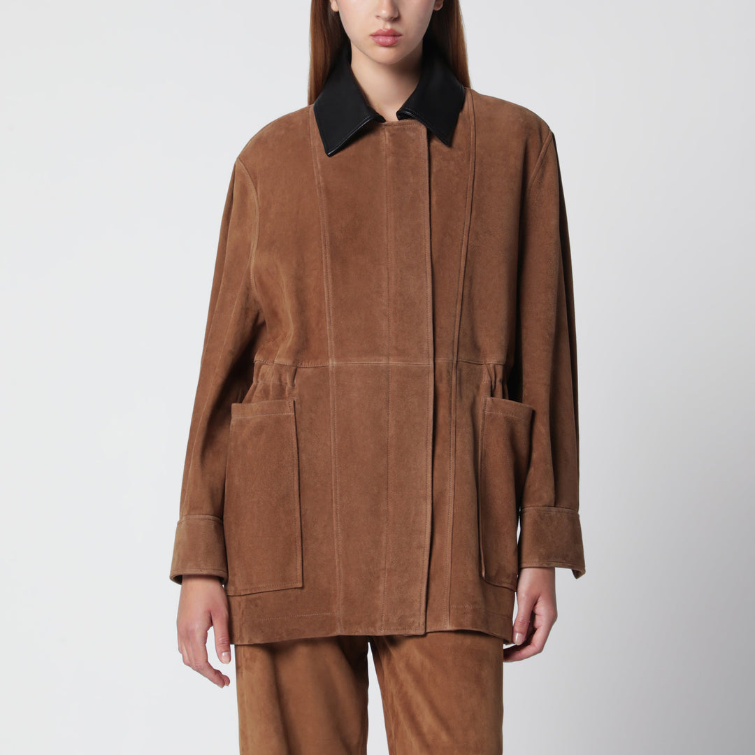 Nour Hammour Coats & Jackets - Brown | 43afcc699b49d5364ad4f03f80d2e84b319a8f15