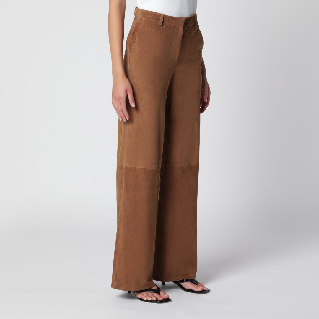 Nour Hammour Pants - Brown | 46eee05b52df30ad4f7c1ba5a5029c800810f8ac