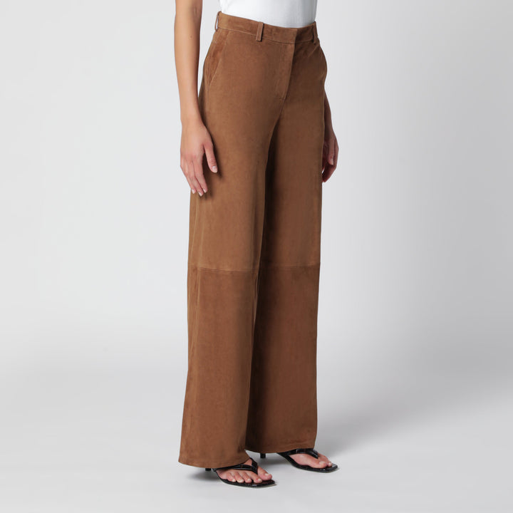 Nour Hammour Pants - Brown | 46eee05b52df30ad4f7c1ba5a5029c800810f8ac
