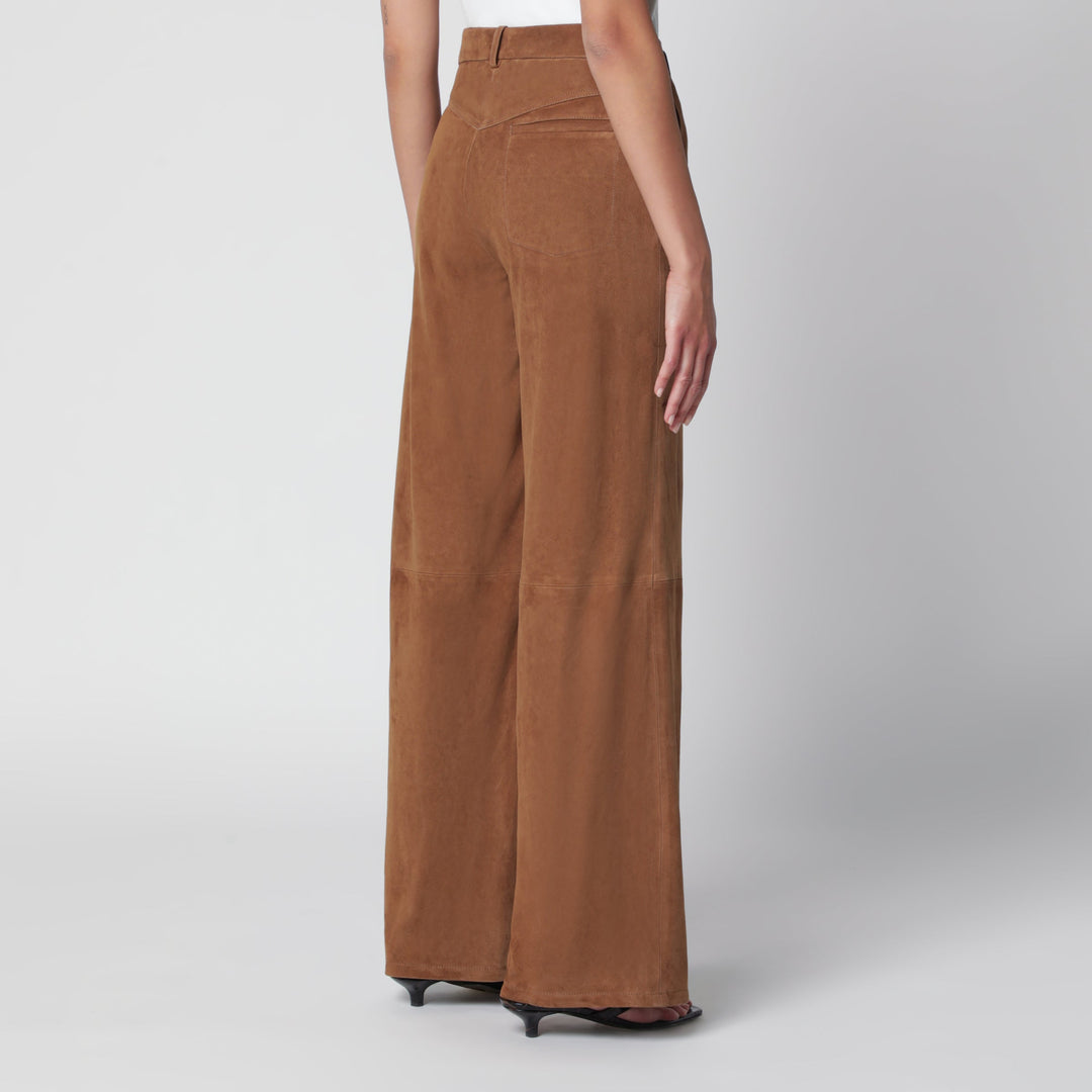 Nour Hammour Pants - Brown | 48087246169c4988eb18d996b09af79d4d315d89
