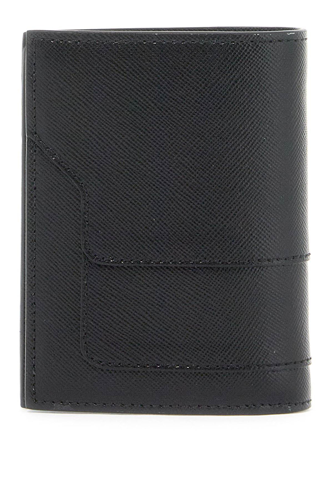 Saffiano Leather Bi Fold Wallet