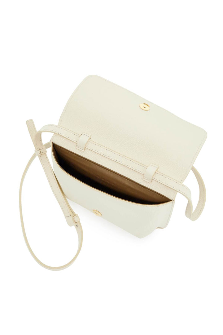 Flap Trunk Shoulder Bag With