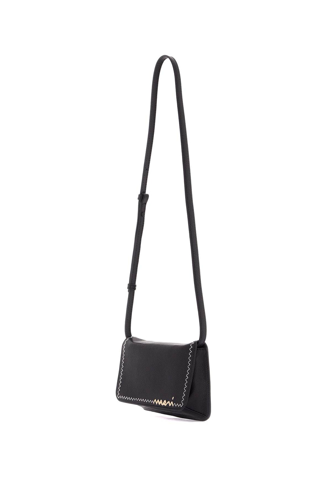 Flap Trunk Shoulder Bag With