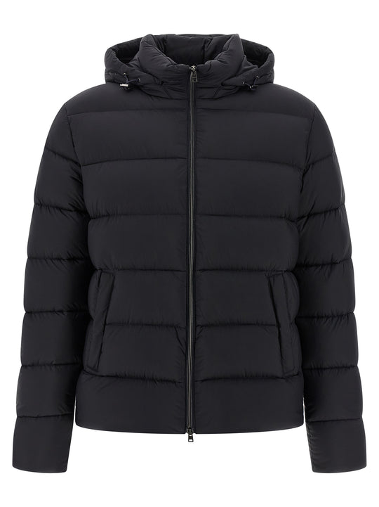 Bomber Ecoage Puffer Jackets Blue