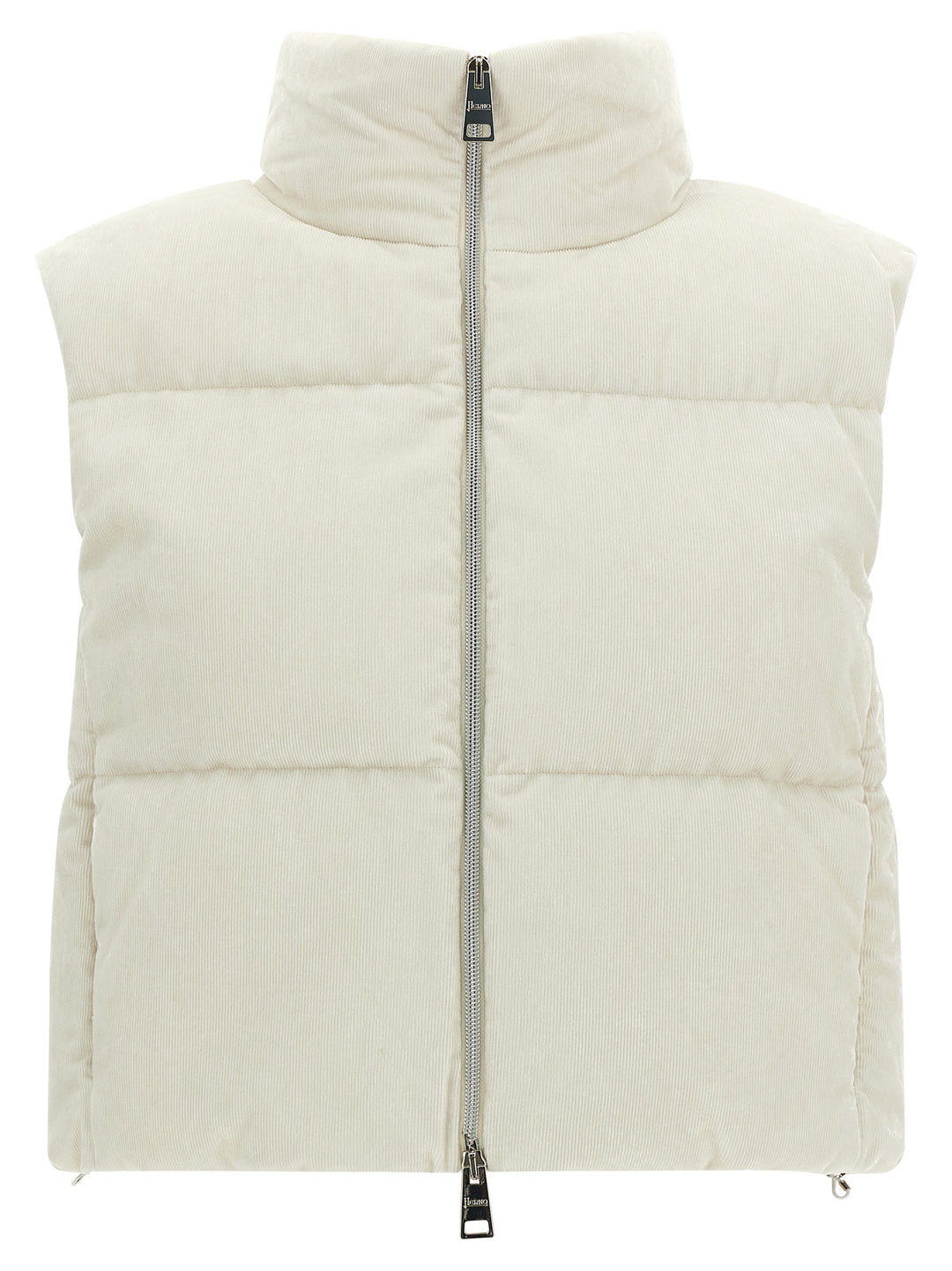 Herno Resort - Bright Corduroy Gilet - White | e9446f4e325d2a9de5092d3e89c59511aeb789dd