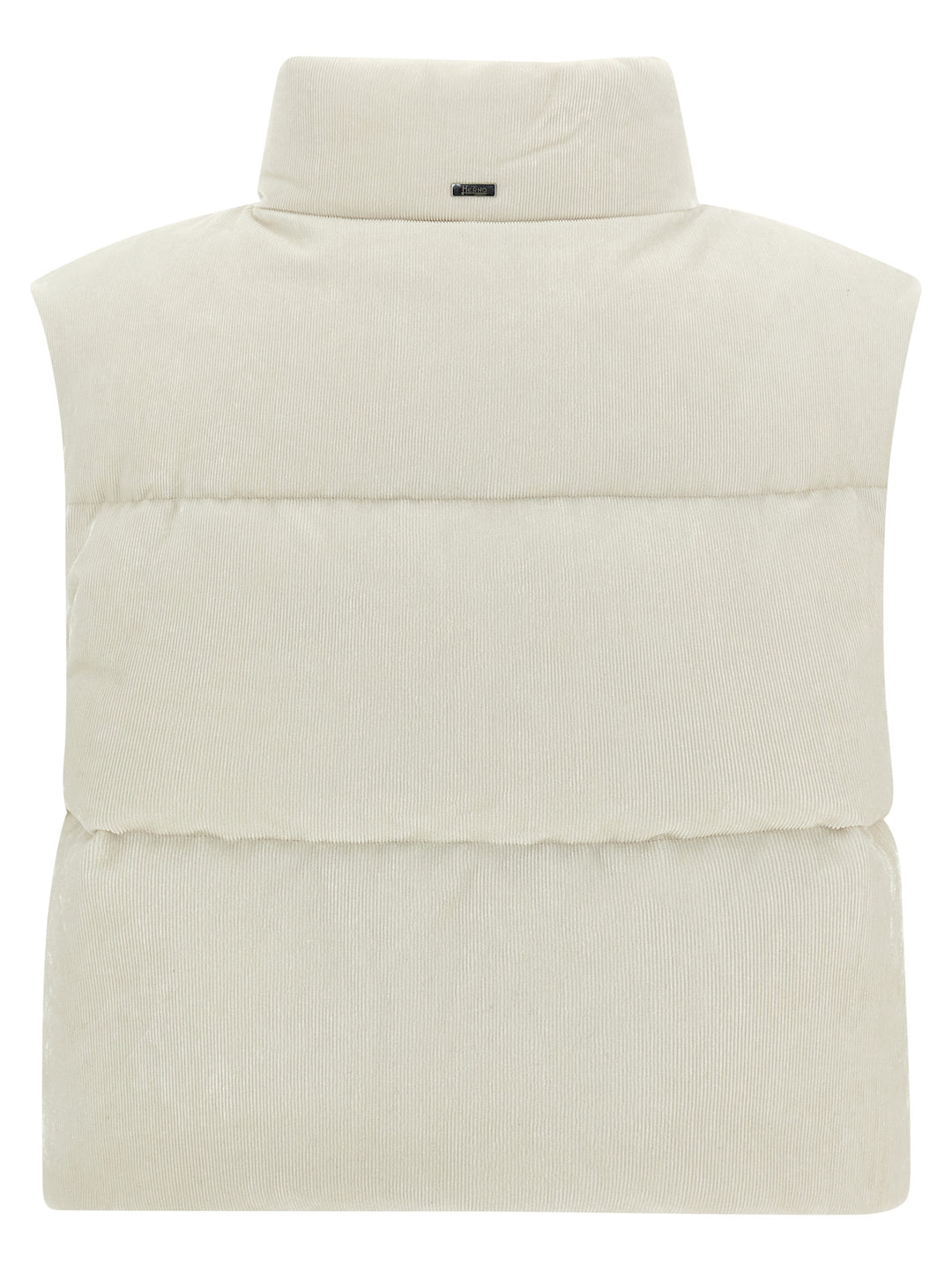 Herno Resort - Bright Corduroy Gilet - White | fcaae53ad69cdd1d766be10c9e20b1ac6884aa6f