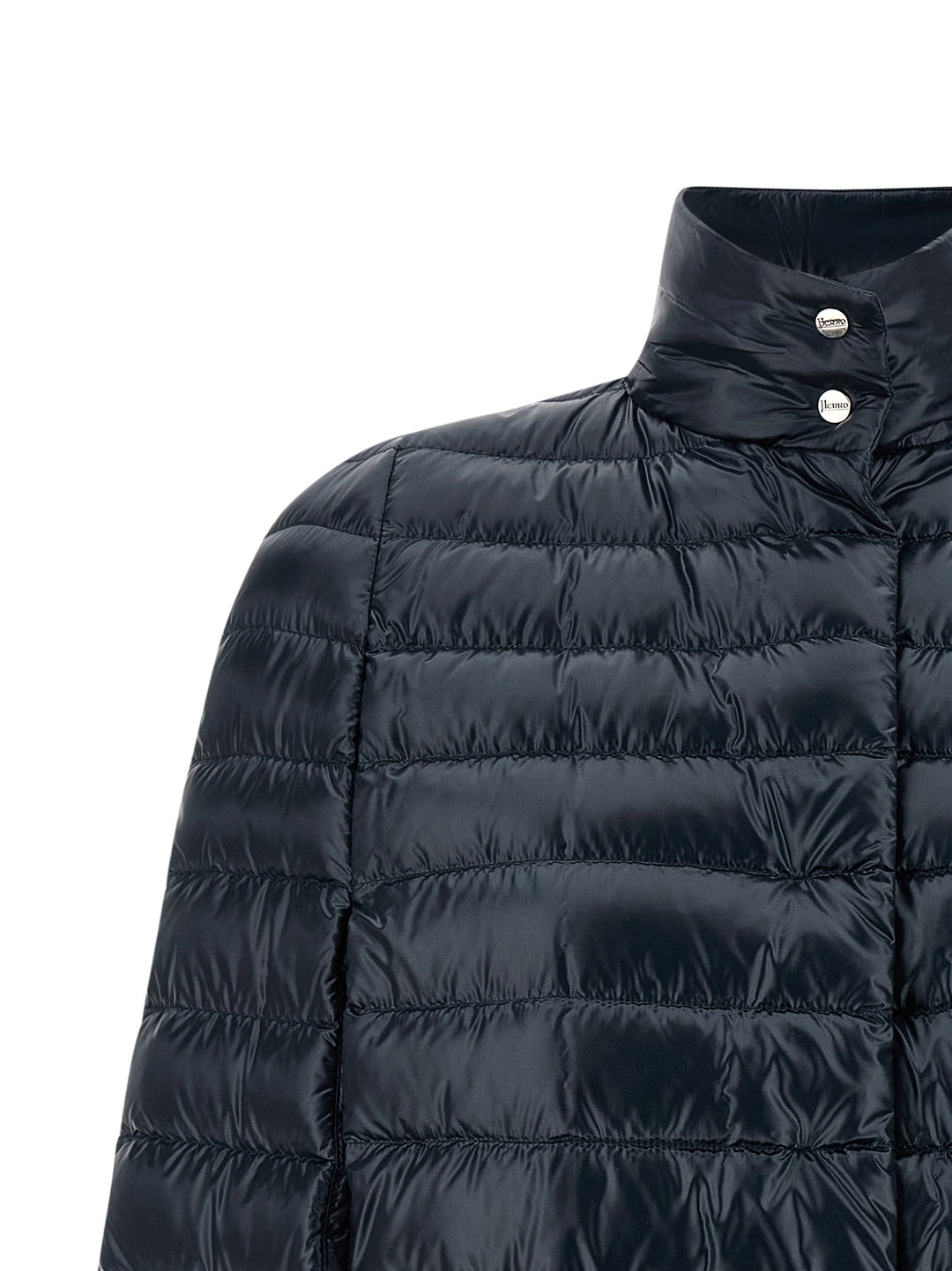 Herno Cape Down Jacket Puffer Jackets - Blue | f4c4c98c1c89bd1d75956f097b65413f56022486