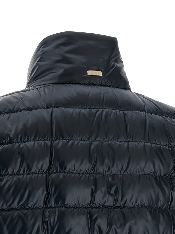 Herno Cape Down Jacket Puffer Jackets - Blue | dc6f41d4510803a99c8b07912fa7658bcc70f6dc