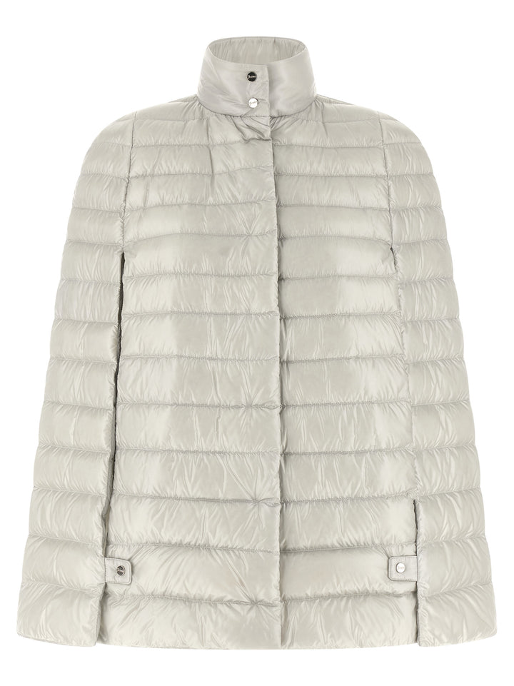 Herno Cape Down Jacket Puffer Jackets - Gray | ecfb3410b6aca165f38abedaa488d801660d282d