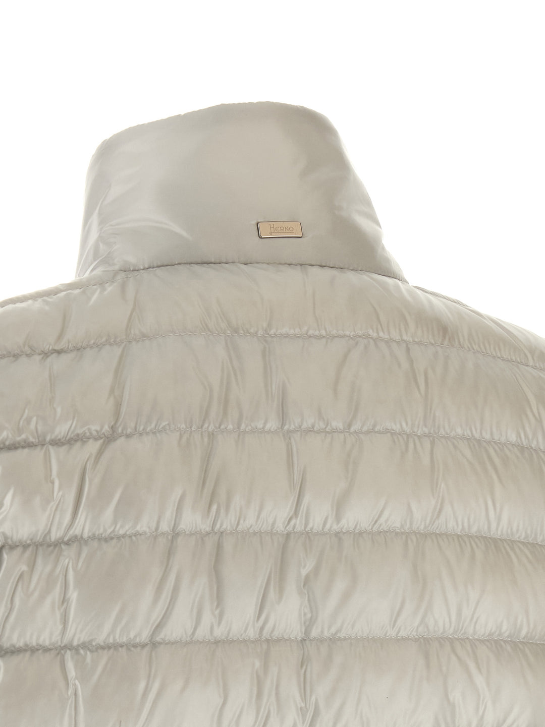 Herno Cape Down Jacket Puffer Jackets - Gray | 09abab7eb8b7d2237c30e214daeebe4a71b95e03