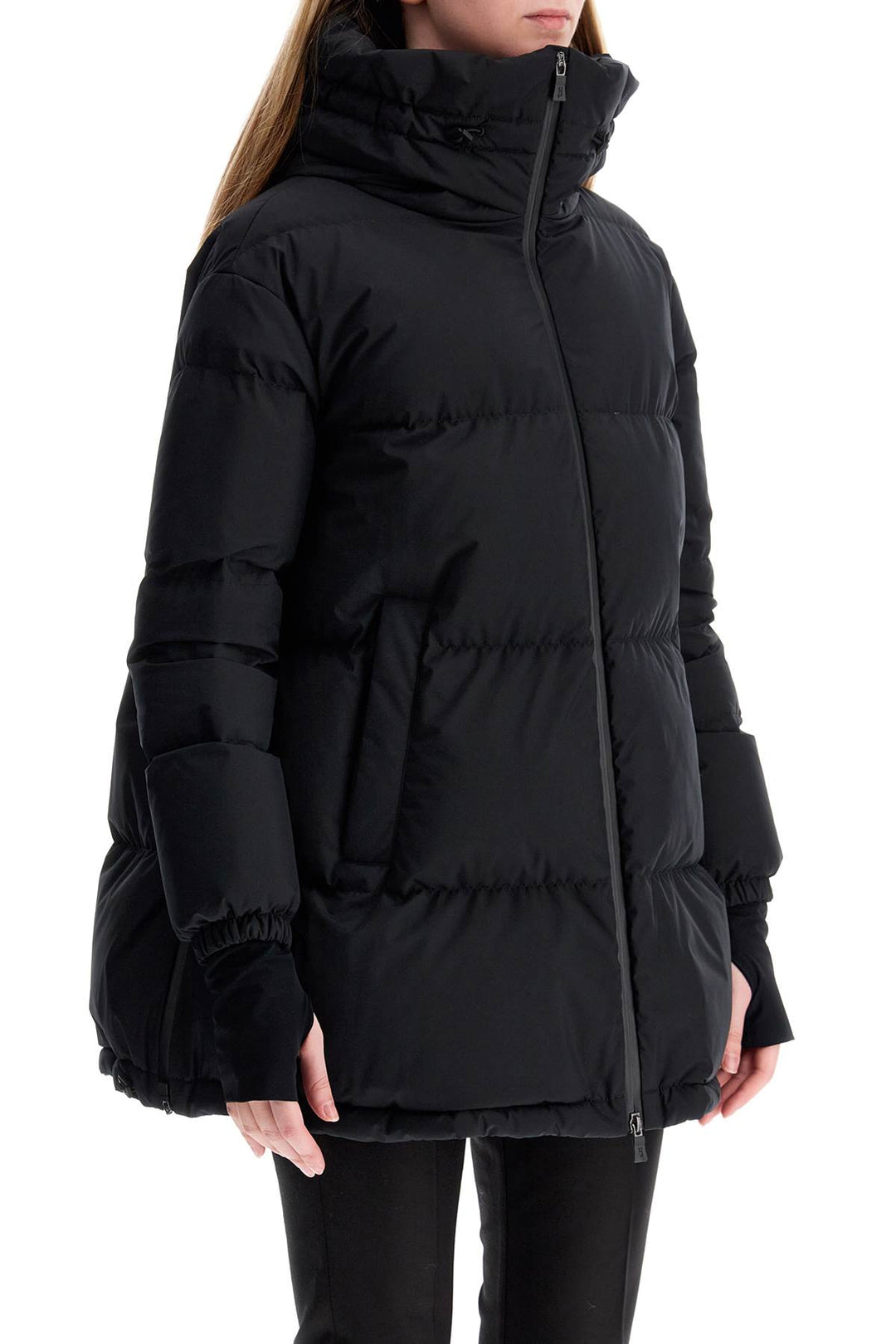 Long Down Jacket In Gore Tex In