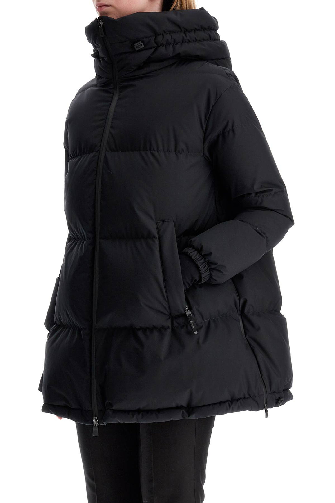 Long Down Jacket In Gore Tex In