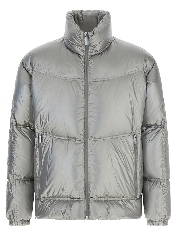 Laminar Metallic Shield Down Jacket Puffer Jackets - Silver | 98a634a7db63aafb57175b7661f289ab435f4071