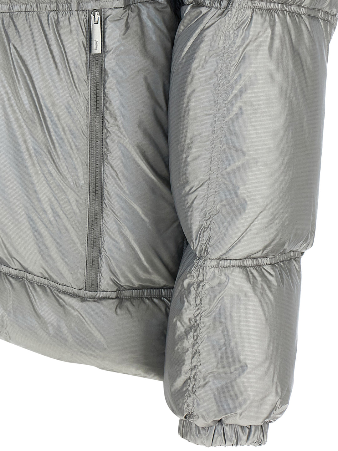 Laminar Metallic Shield Down Jacket Puffer Jackets - Silver | 6064525c0096b591cb47ad9c18497d36ad025bce