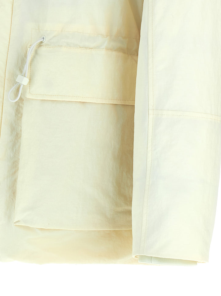 Laminar Hooded Down Jacket Puffer Jackets - White | d2d98ffb72fa880a5ca719e4f8731494cbc836b8