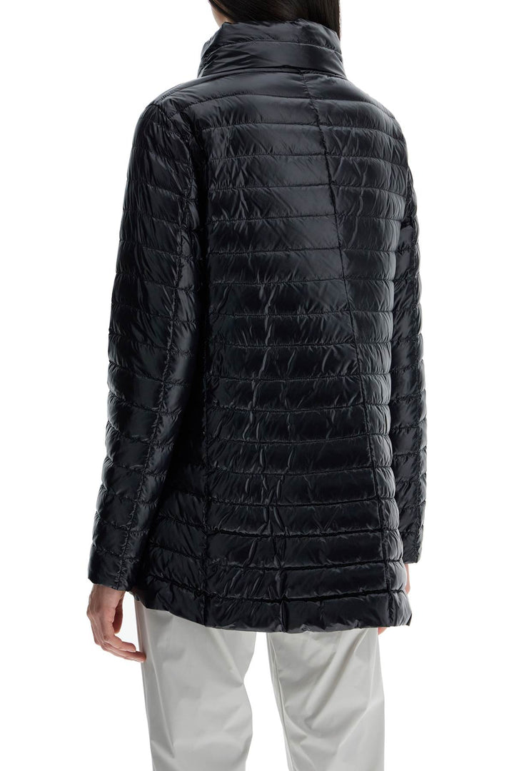 Reversible A Shape Down Jacket Black And Gray