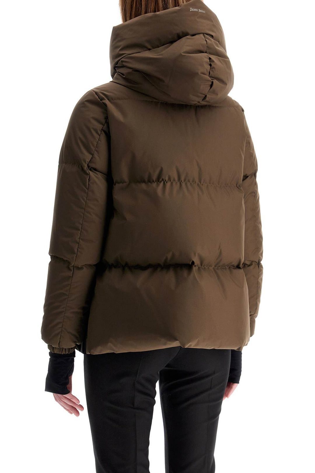 Down Jacket In Gore Tex Infinium Windstopper