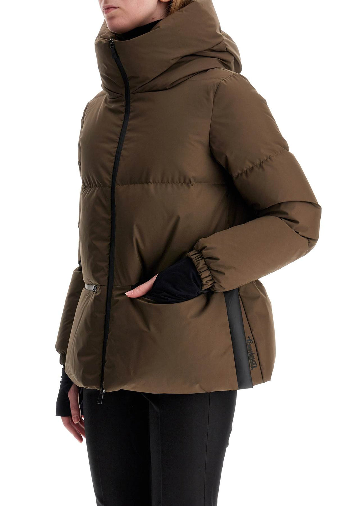 Down Jacket In Gore Tex Infinium Windstopper