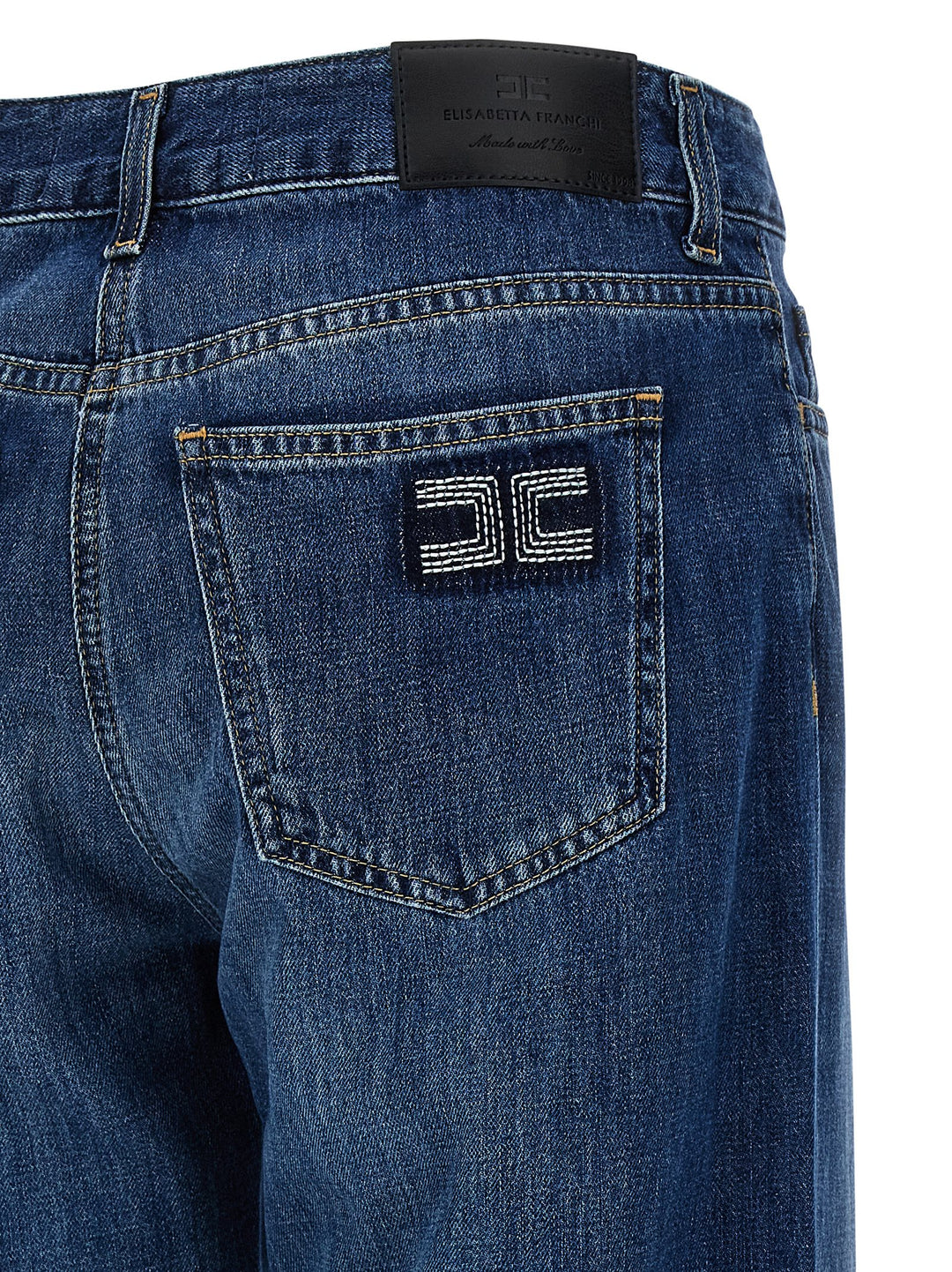 Elisabetta Franchi Palazzo Jeans - Blue | 07039d23a801d4656065514f19eb142d9daf0543