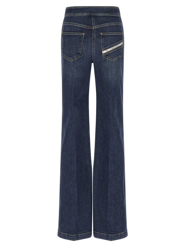 Elisabetta Franchi Palazzo Jeans - Blue | cdf0563d1af27e6001ba0f993d8c04df081a9da7