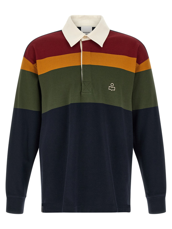 Marant Brandon Polo - Blue | 5bf0ef14ea94ca3d25c66f95fa8a3aab019df5a4