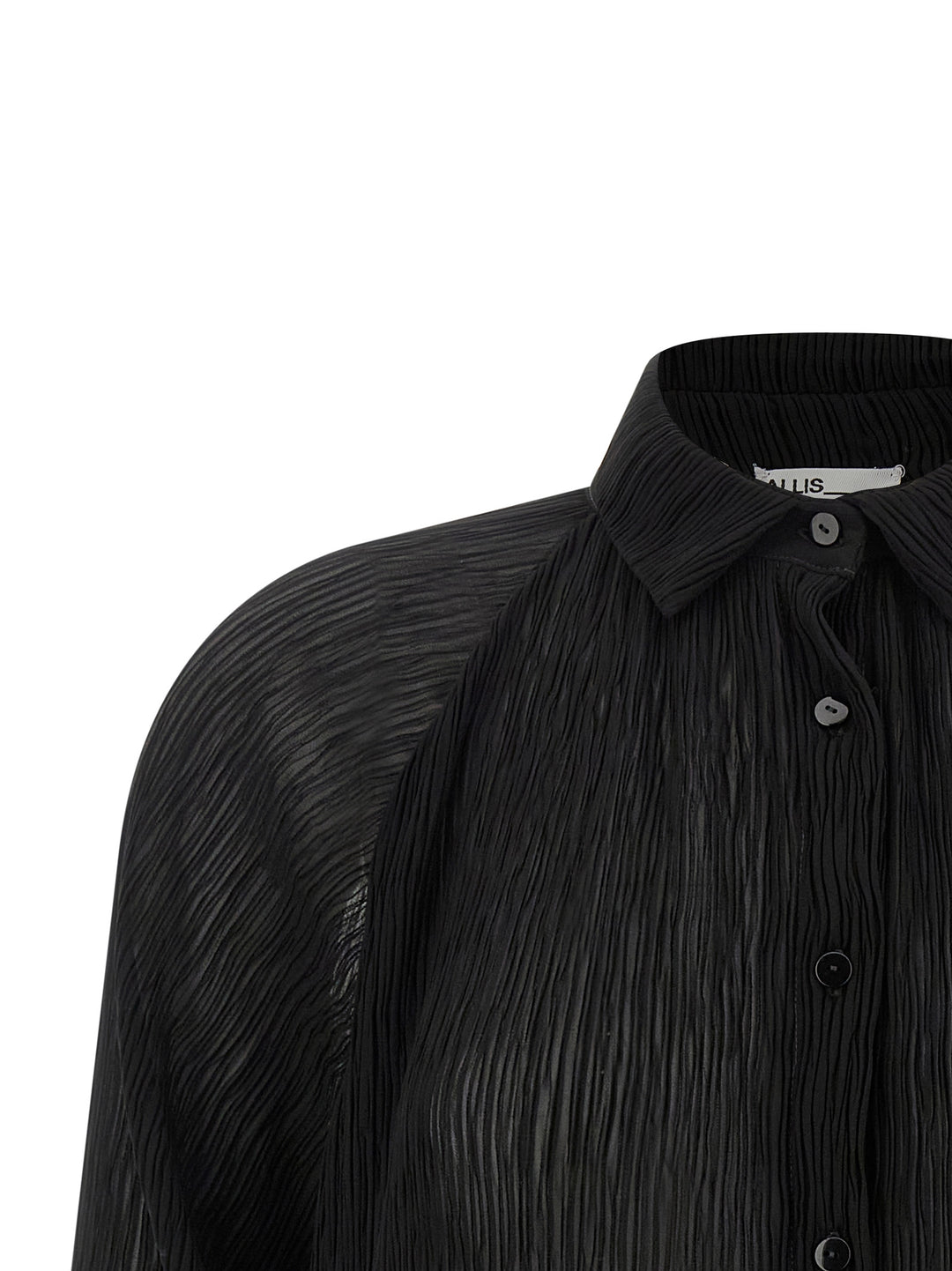 Allis Pleated Shirt Beachwear - Black | 4d1360c2af33bee046602dd06ab324a2854b6f85