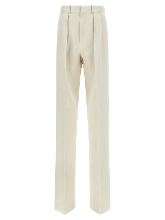 Double Pinch Pants Beige
