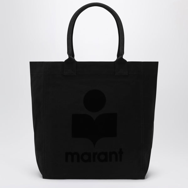 Yenky Tote Bag In Black Canvas