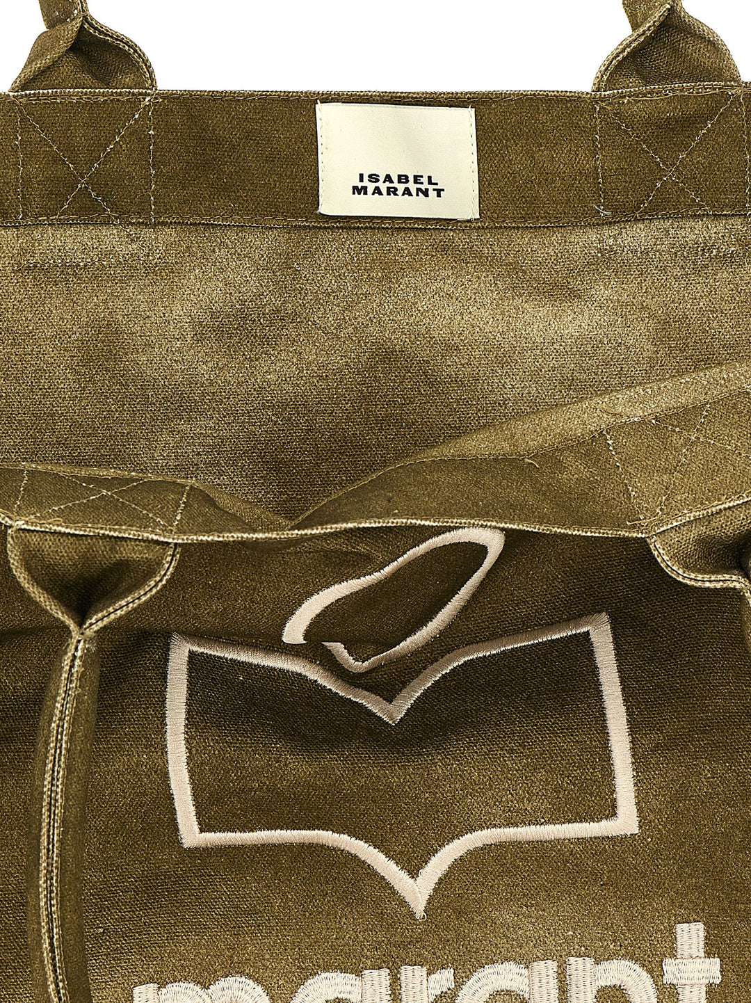 Isabel Marant Yenky  Small Tote Bag - Green | bde575b663365c6edff73295a7c9e77486be2825