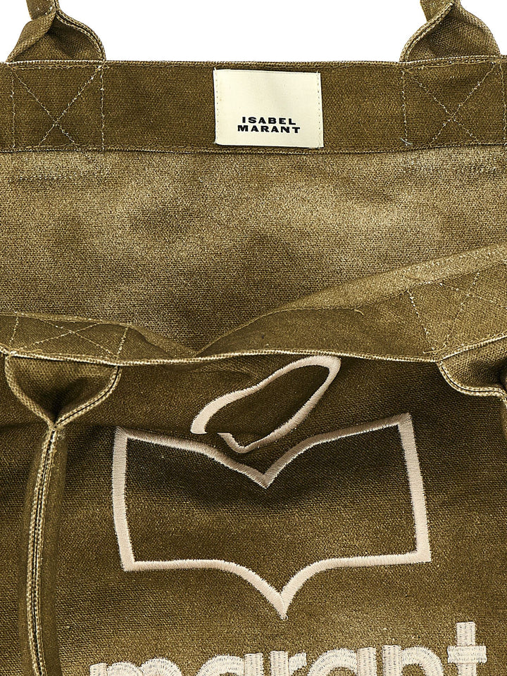 Isabel Marant Yenky  Small Tote Bag - Green | bde575b663365c6edff73295a7c9e77486be2825